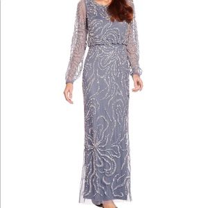 Adrianna papell, size 14, LS blouson dress, NWT